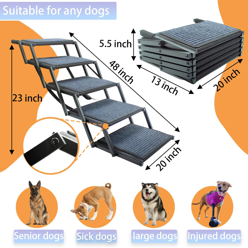 SHUNLONG rampe-chien-poignee-robuste-portable pour le transport.