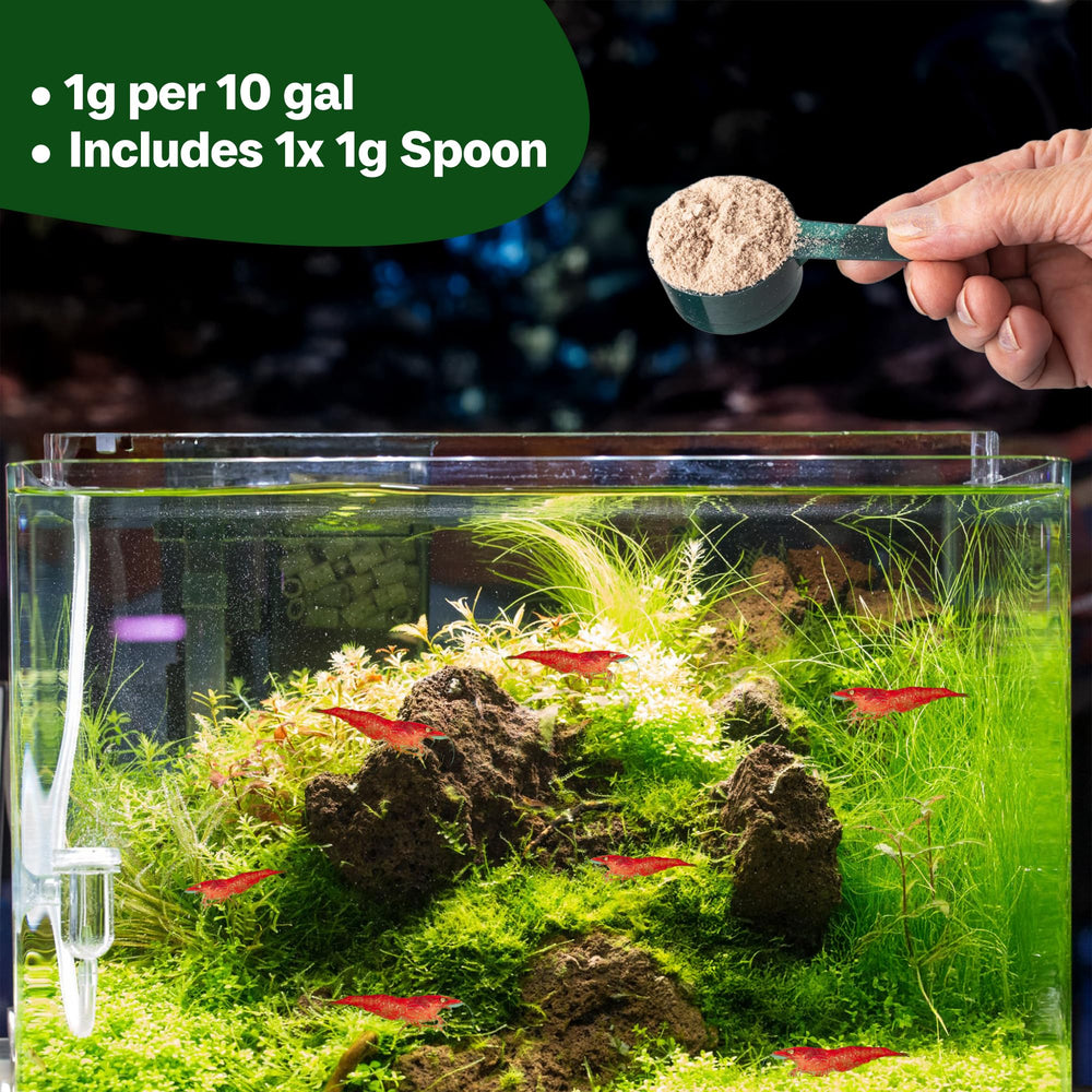 SHUNNIUB Balance Poudre soutient reproduction de crevettes dans un environnement naturel.