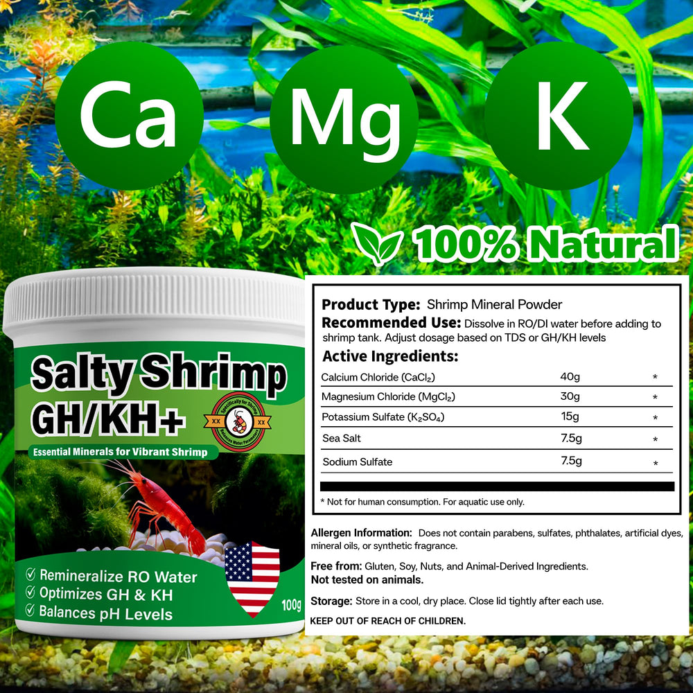 SHUNNIUB GH/KH+ utilisation facile dans la routine eau RO