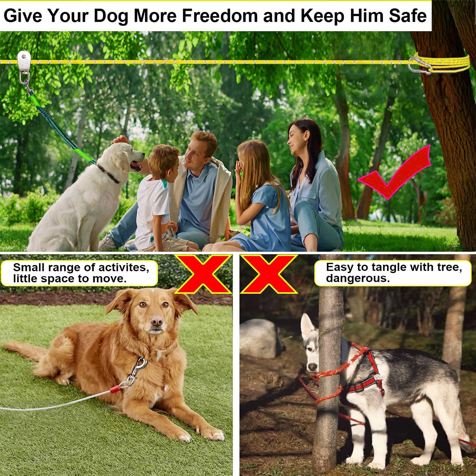 SIAELT ensemble-camping-chien : solution tout-en-un pour sorties en plein air.