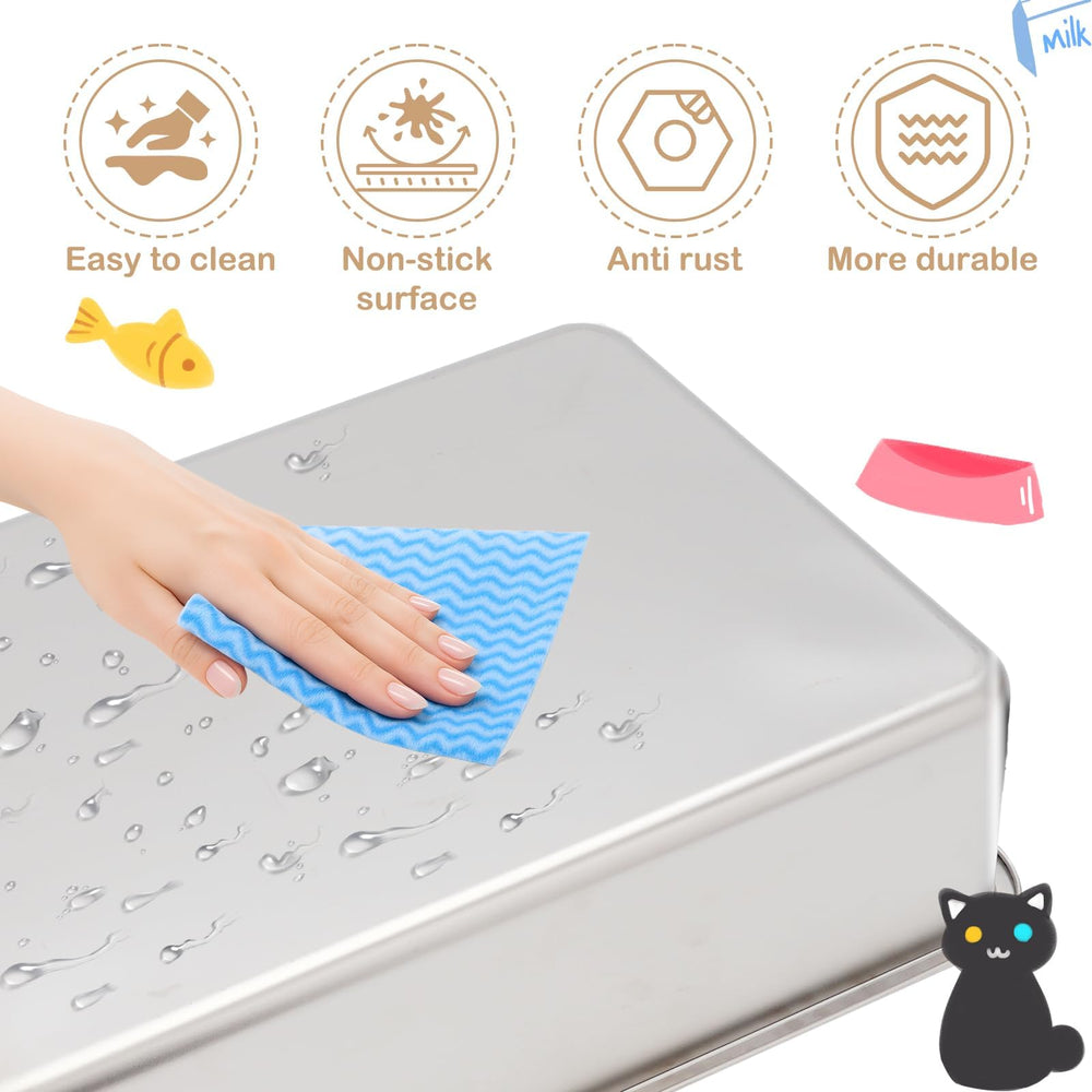 Spatule Siairo et support mural inclus pour nettoyage pratique