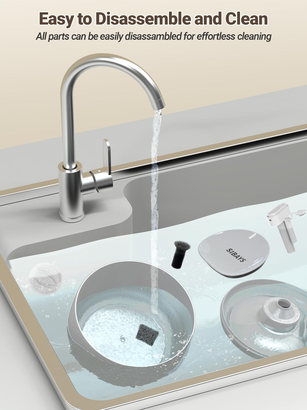 Hydratation quotidienne des animaux avec SIBAYS FS77
