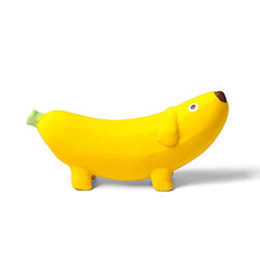 SICOPEE CloverU Banana: jouet interactif idéal pour petits et moyens chiens.