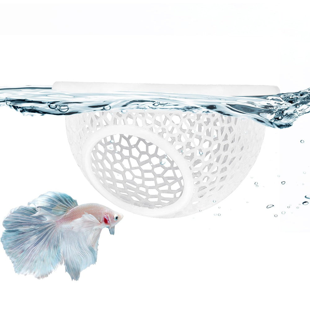 Sicutoz caverne flottante pour Betta, refuge sûr et décoratif.
