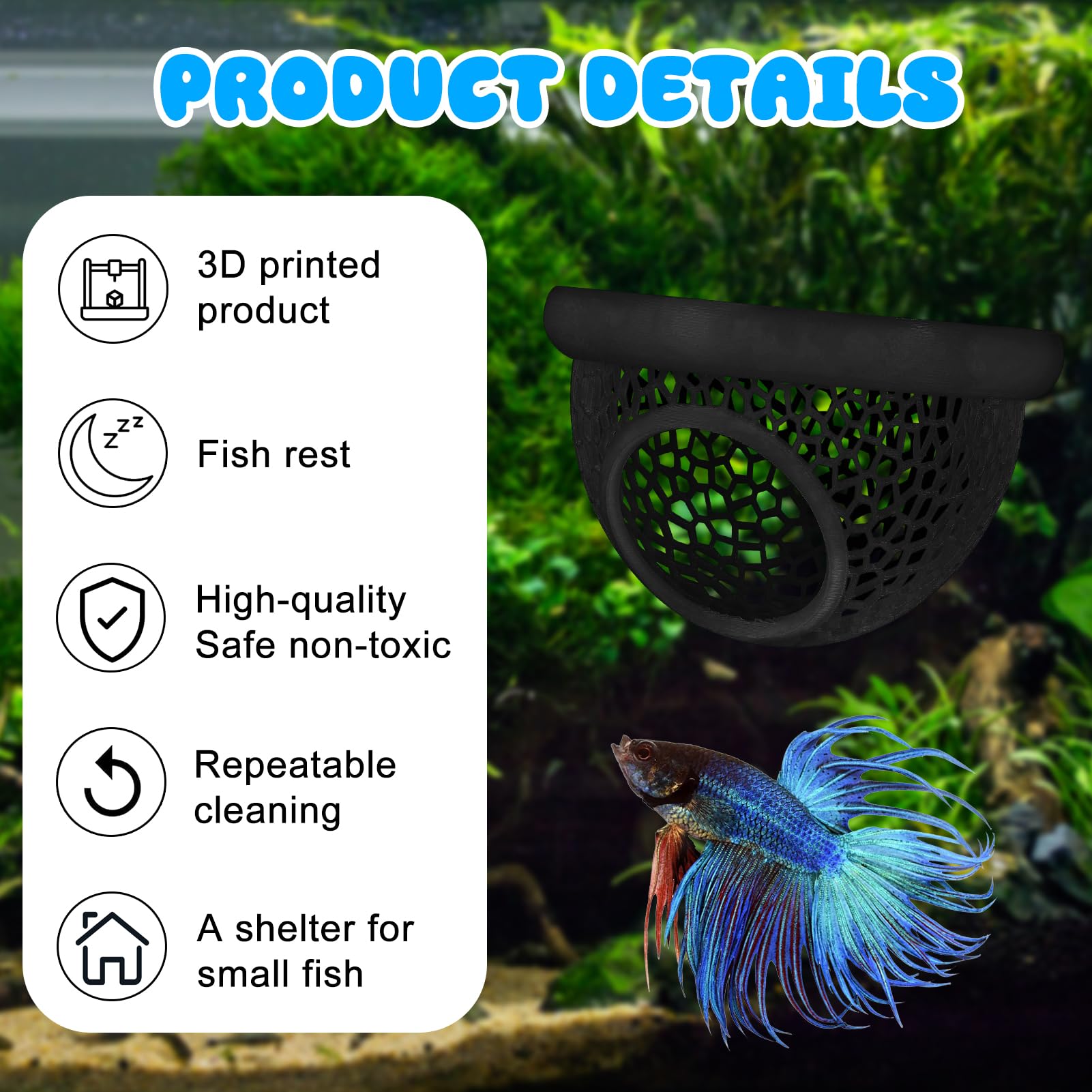 sicutoz matier-pla-ecologique – PLA écologique sûr pour l’eau et les poissons.