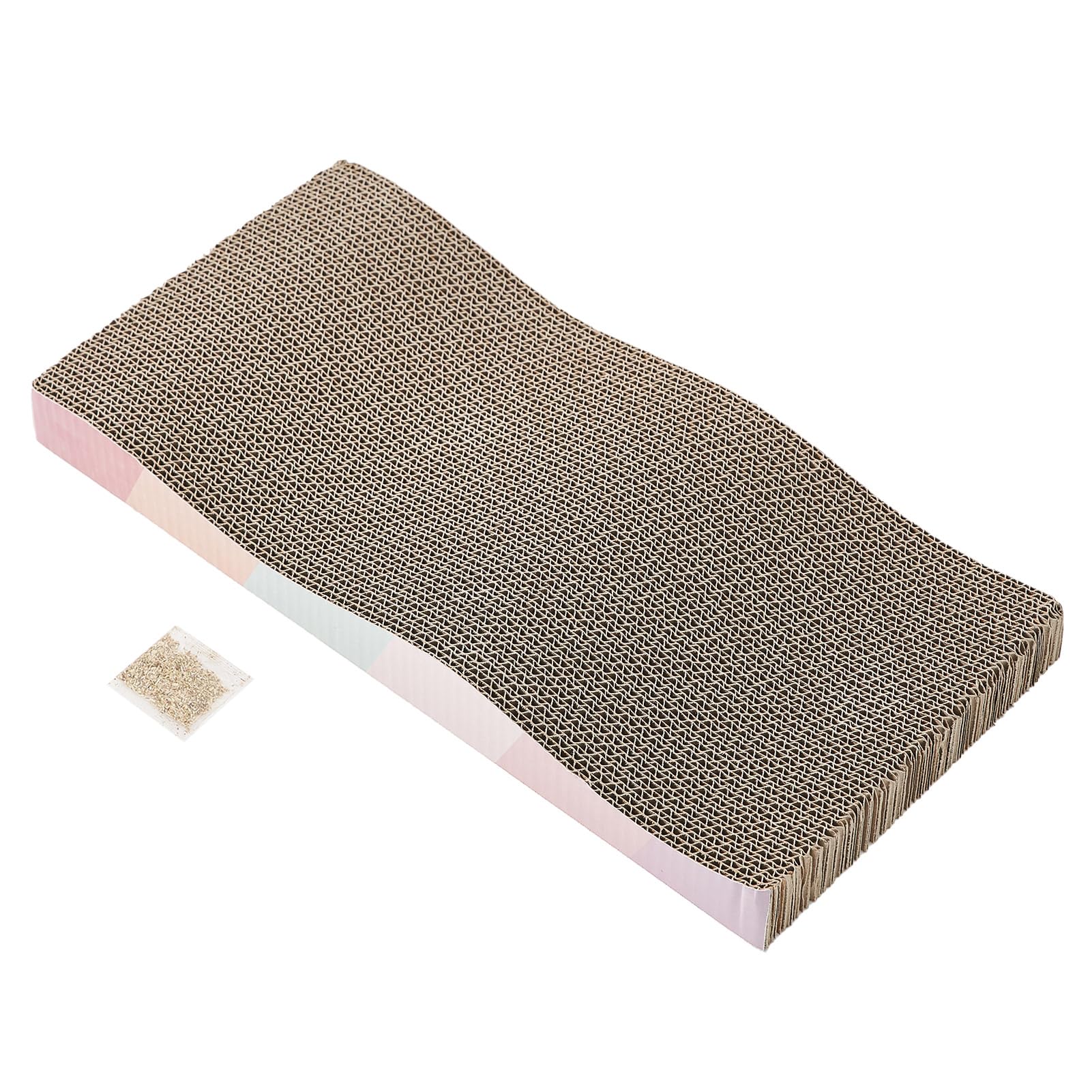 SIDAZON grattoir-chat-carton-grand-reversible, protège les meubles et offre une zone de griffage polyvalente