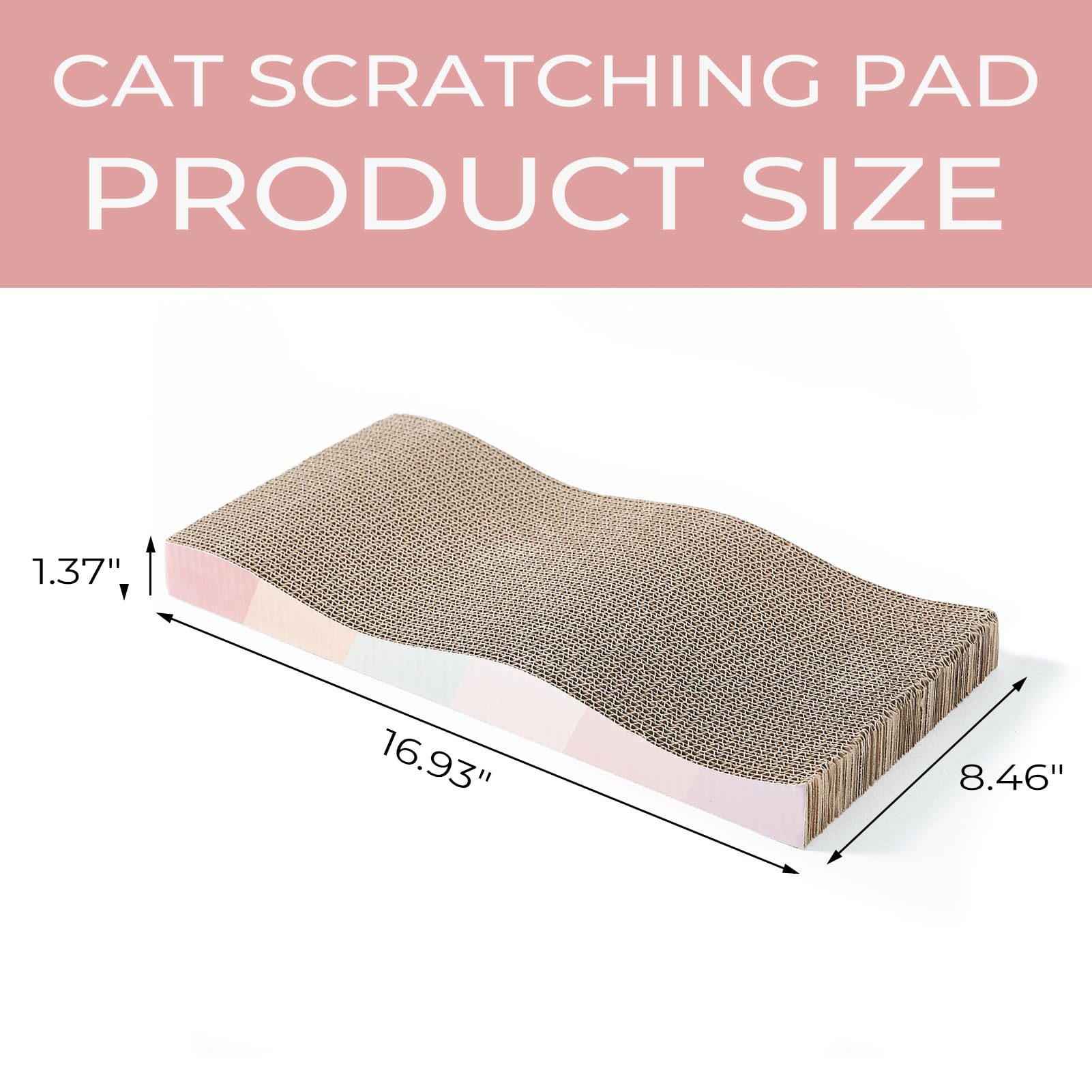 SIDAZON planche-griffage-chat-carton-reversible-grand, idéale pour des sessions prolongées.