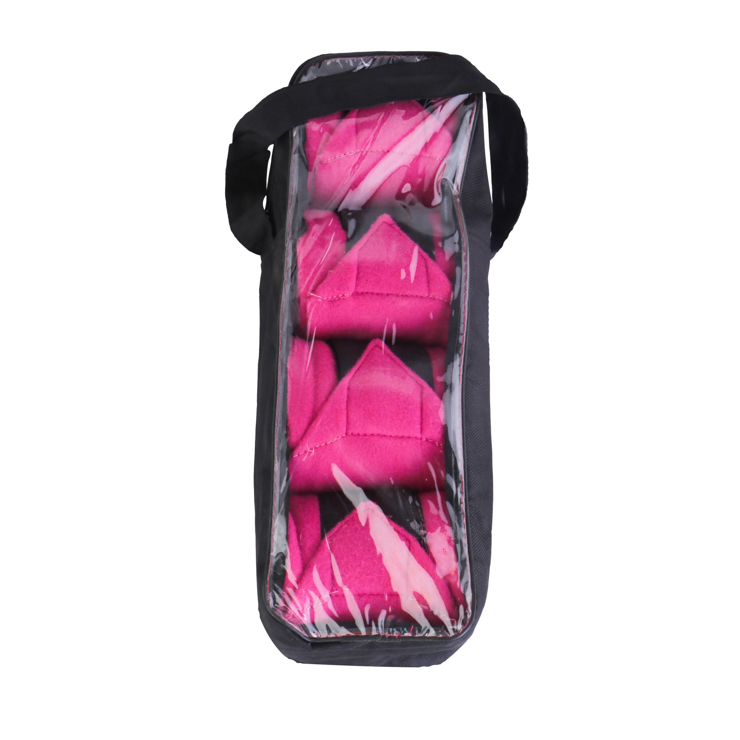 Bandages Sie Equestrian rose, support polyvalent pour récupération et prévention des irritations
