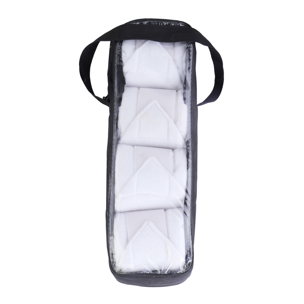SIE EQUESTRIAN Fermeture-velcro: facilité d’application et longévité du lot de 4 bandages.