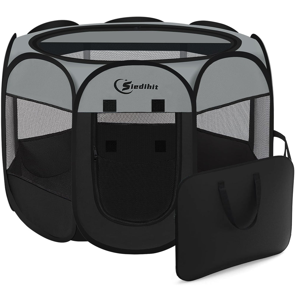 Siedihit playpen avec ouverture panoramique pour surveiller l’animal