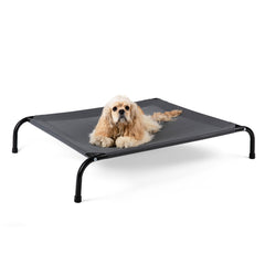 Lit pour chien SIEMOUR surélevé et refroidissant, repos frais et confortable.