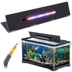 Couvercle Sieral en polycarbonate avec lampe LED pour observation claire.