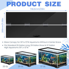 Lampe LED pour aquarium Sieral avec ventouses pour fixation sécurisée.