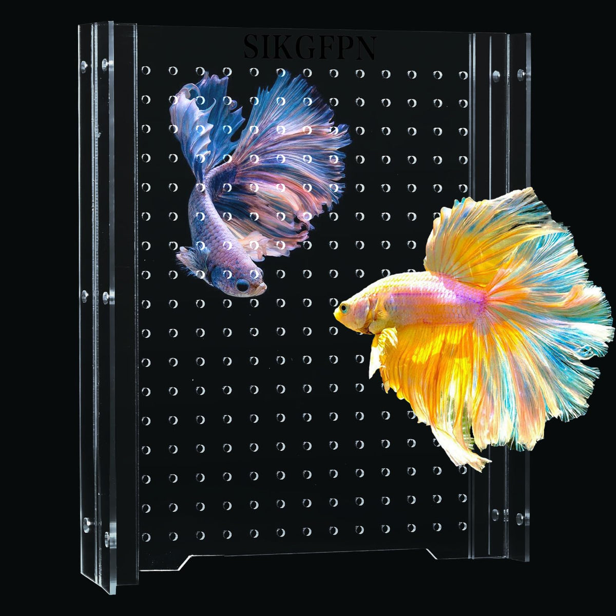 Diviseur d'aquarium 5 galons SIKGFPN ajustable, séparation nette.