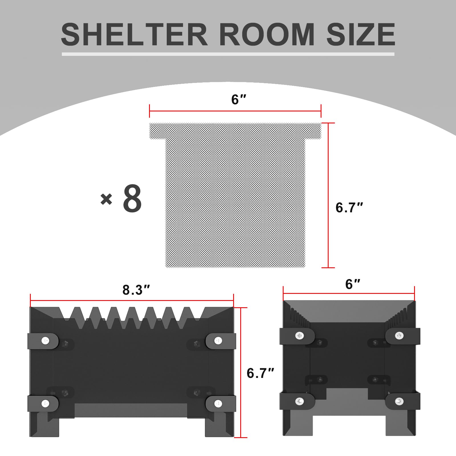 SIKGFPN Reptile Cricket Keeper – surfaces faciles à nettoyer et hygiéniques