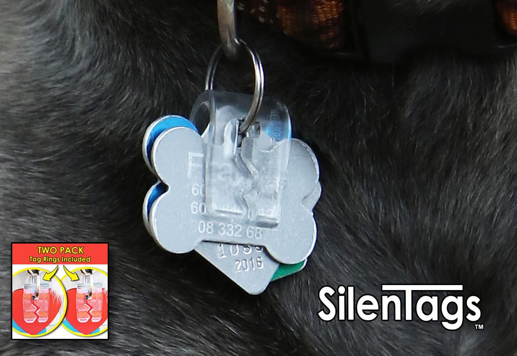 SilenTags montage facile pour étiquettes animales, reste en place après installation