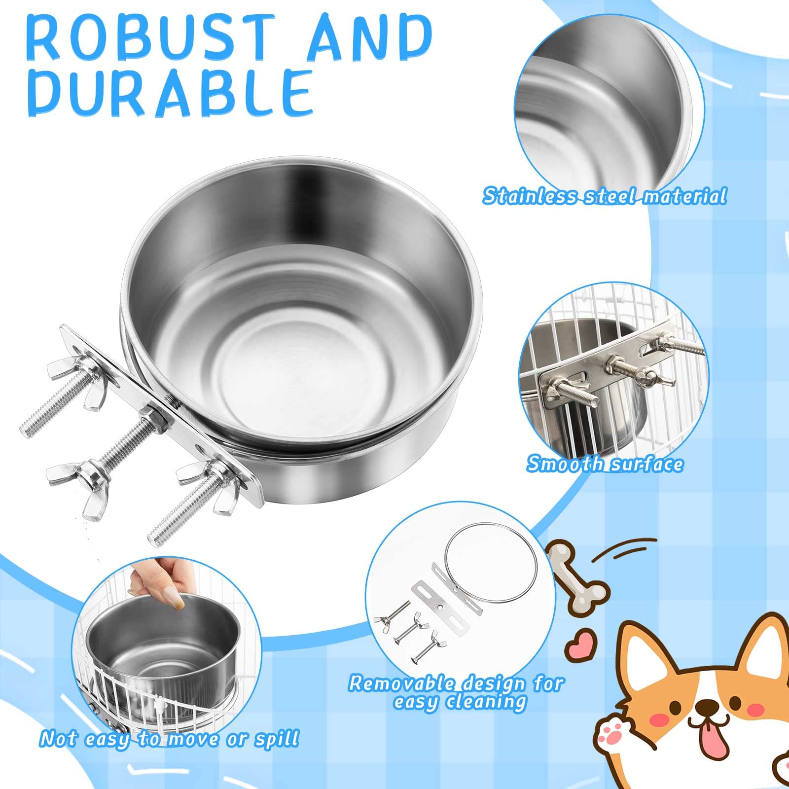 Bol Silkfly crate 19oz, durable et hygiénique pour repas quotidiens.