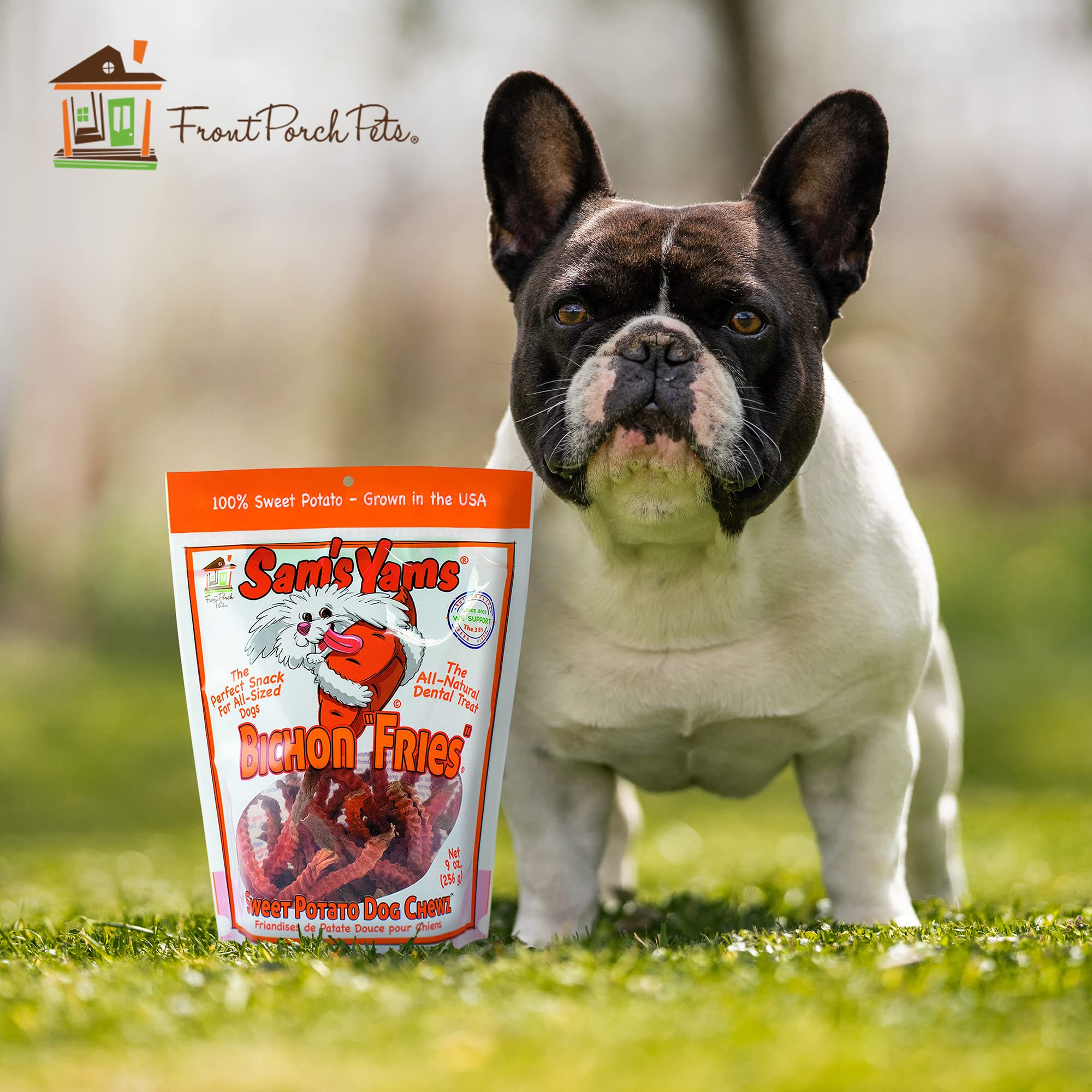 Sillons nettoyants pour gencives pendant la mastication Sams Yams.