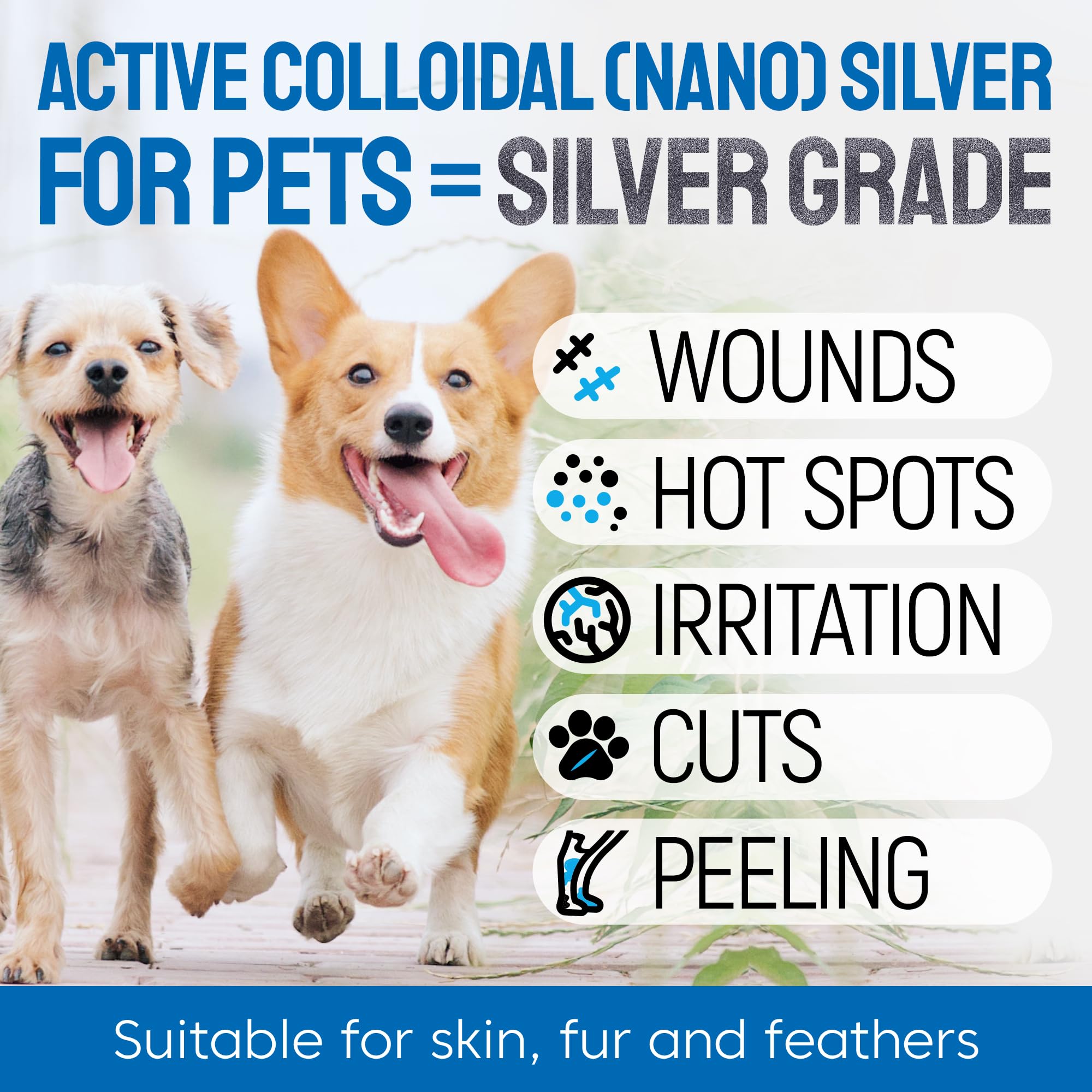 SILVER GRADE emballage produit sans additifs visibles