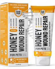 Gel Silver Grade en bouteille 60ml pour les irritations cutanées des chiens.