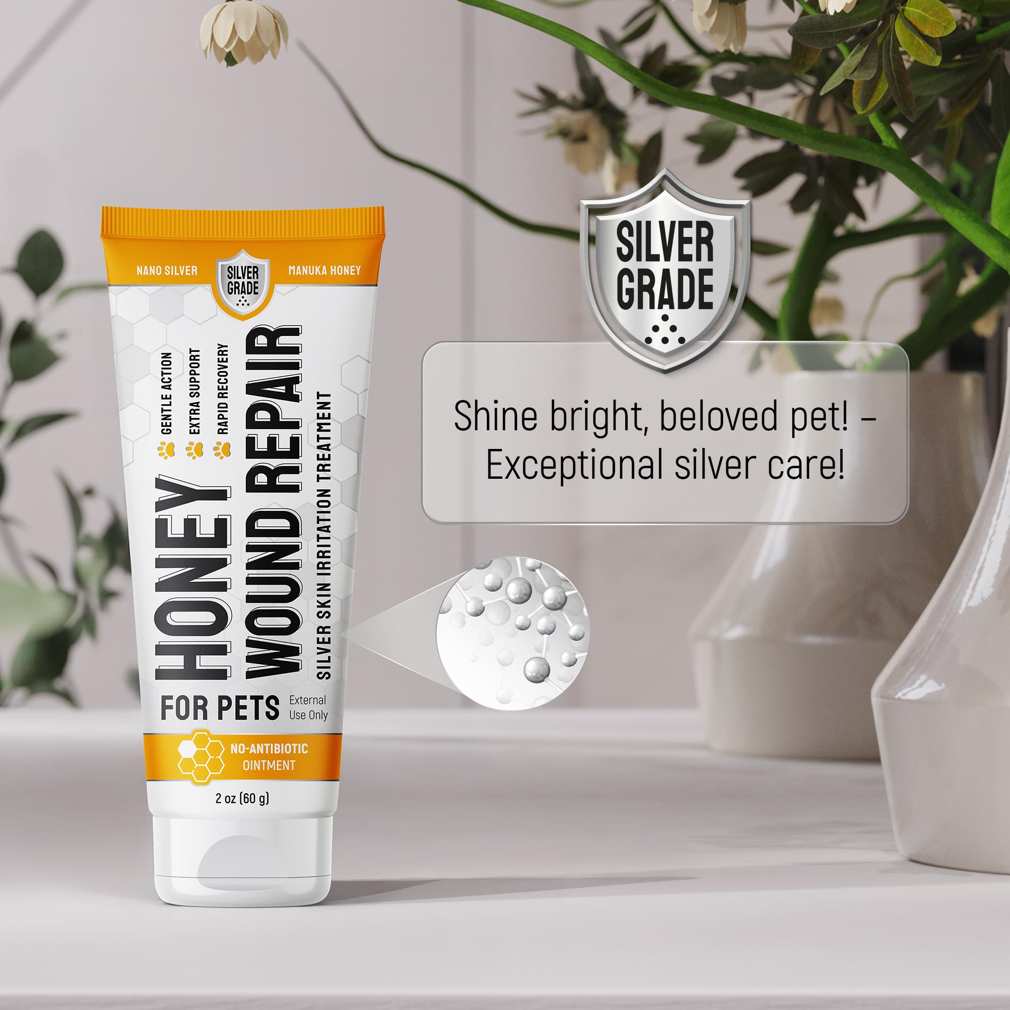 Gel Silver Grade, utilisation rapide, idéal en déplacement