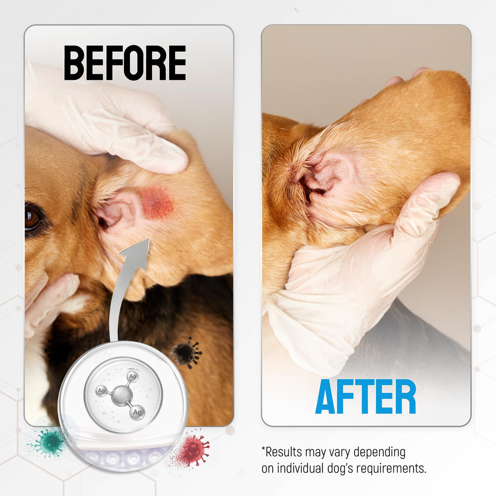 SILVER GRADE – Application directe sur la peau du chien, soin pratique et rapide.