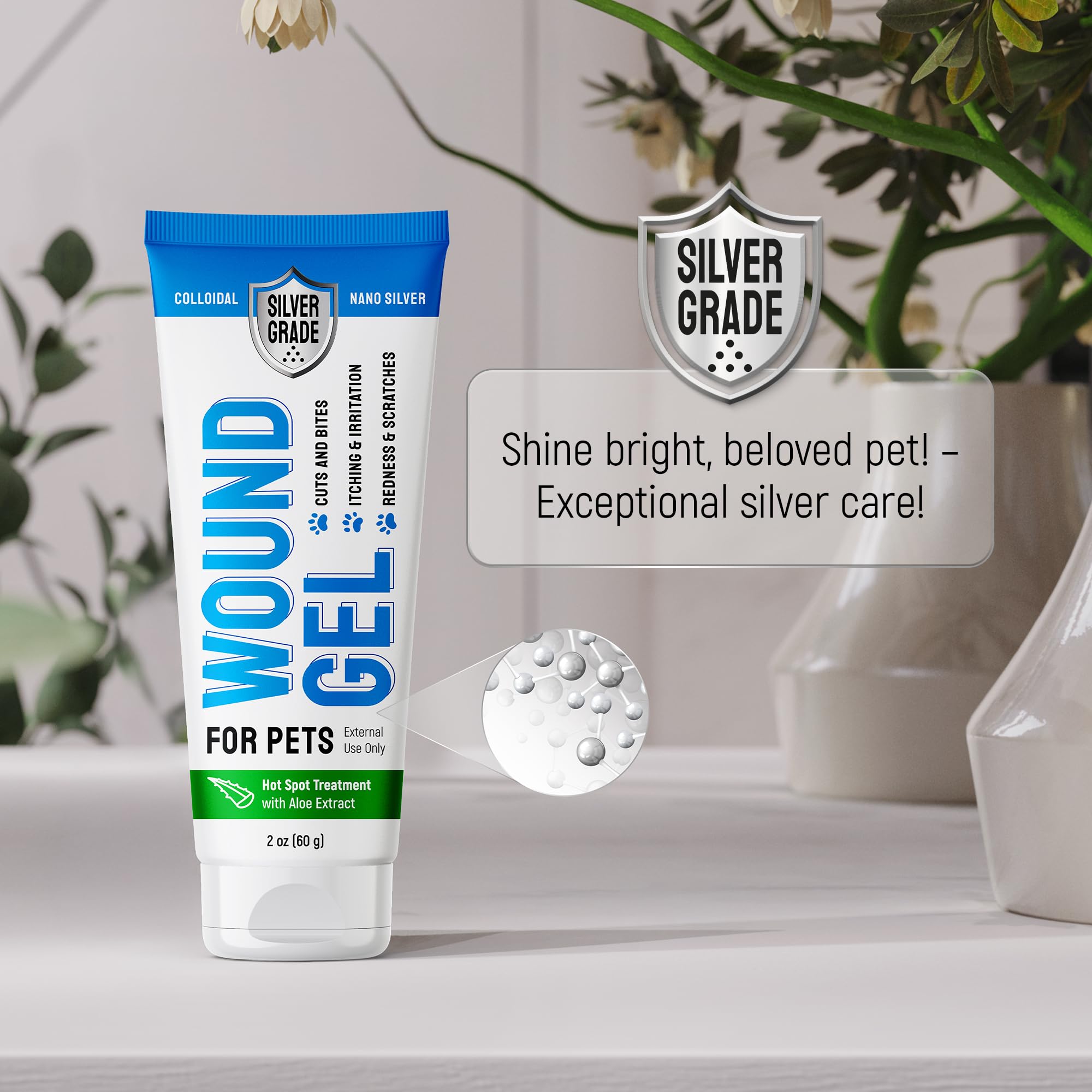Utilisation en extérieur et à domicile avec Silver Grade.