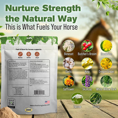 Silver Lining Herbs sabot cheval, formulation naturelle renforçant sabots.