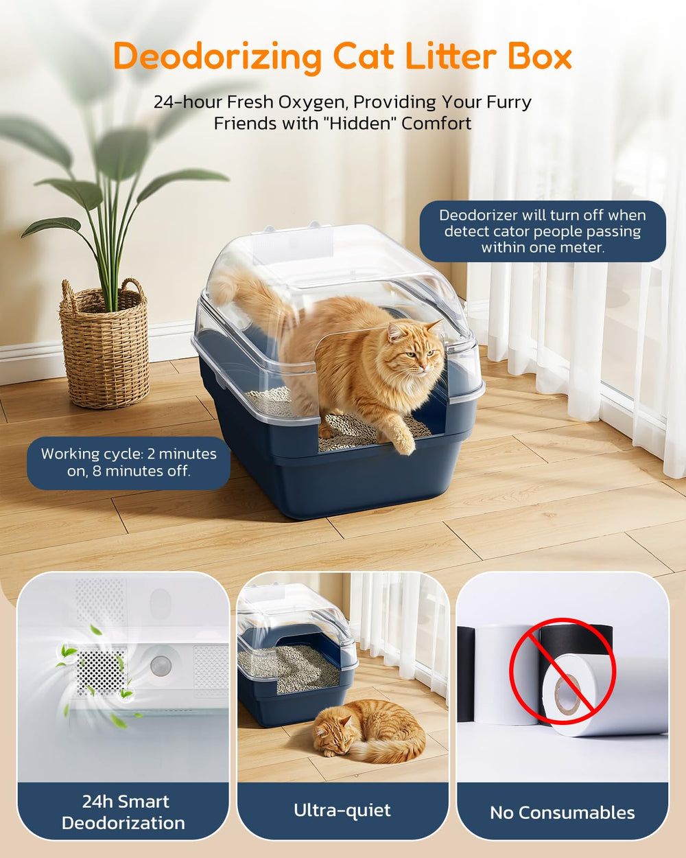 Simple Deluxe: intérieur non adhésif favorisant un nettoyage rapide.