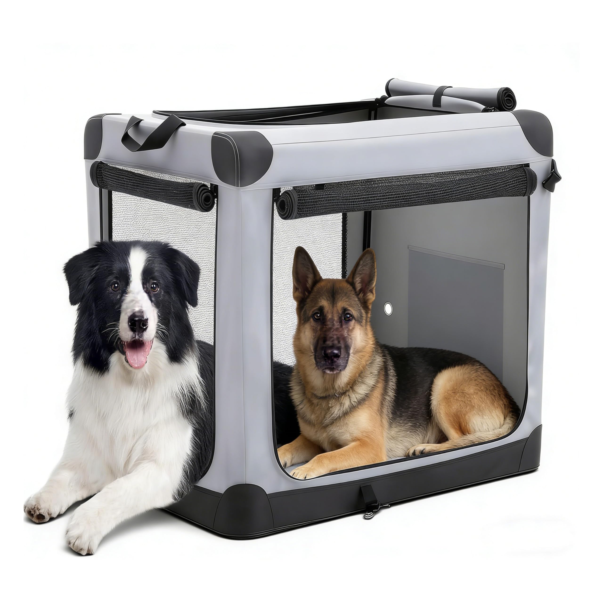 Cage Simple Deluxe pour chien pliable 42 pouces, idéale pour le transport