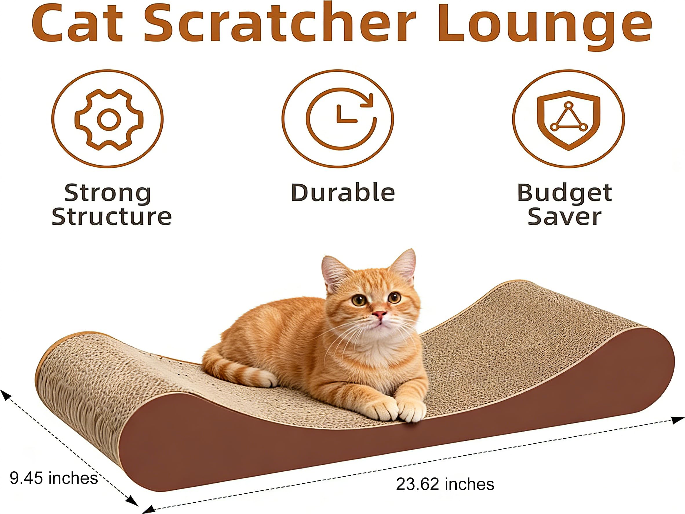 Simple Deluxe grattoir pour usage domestique, réduction des dégâts sur les meubles.