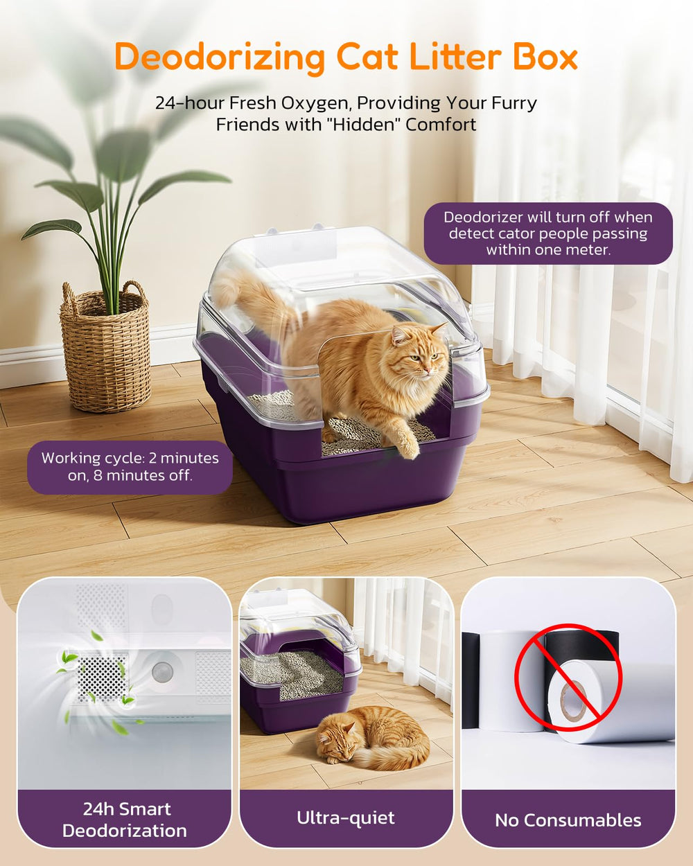 Simple Deluxe – ouverture frontale pour accès pratique et réduction des débris.