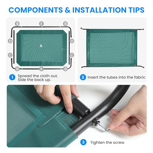 Mesh Teslin respirant Simple Deluxe, meilleure ventilation du lit.