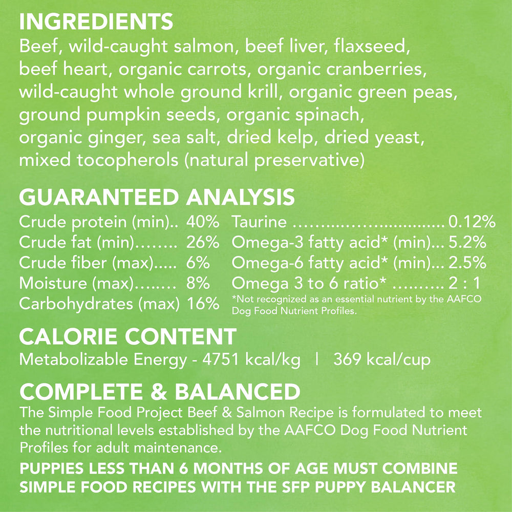 Simple Food Project Krill Norvège – source marine de qualité pour chien.