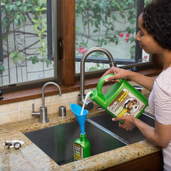 Tapis nettoyé avec Simple Green Bio Active, odeurs éliminées et surfaces fraîches.