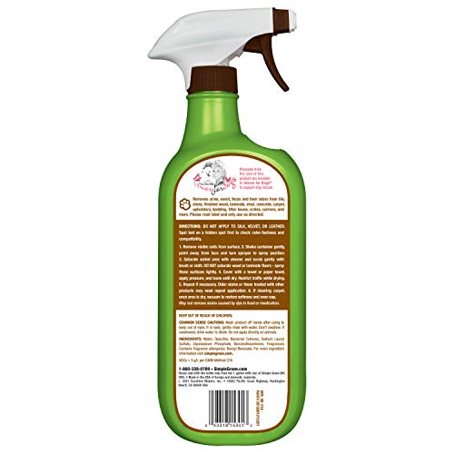 Simple Green Bio Dog tache urine sur tapis – nettoie et réduit les odeurs.