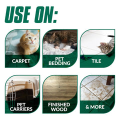 Simple Green – nettoie literie et linge de chat en douceur.