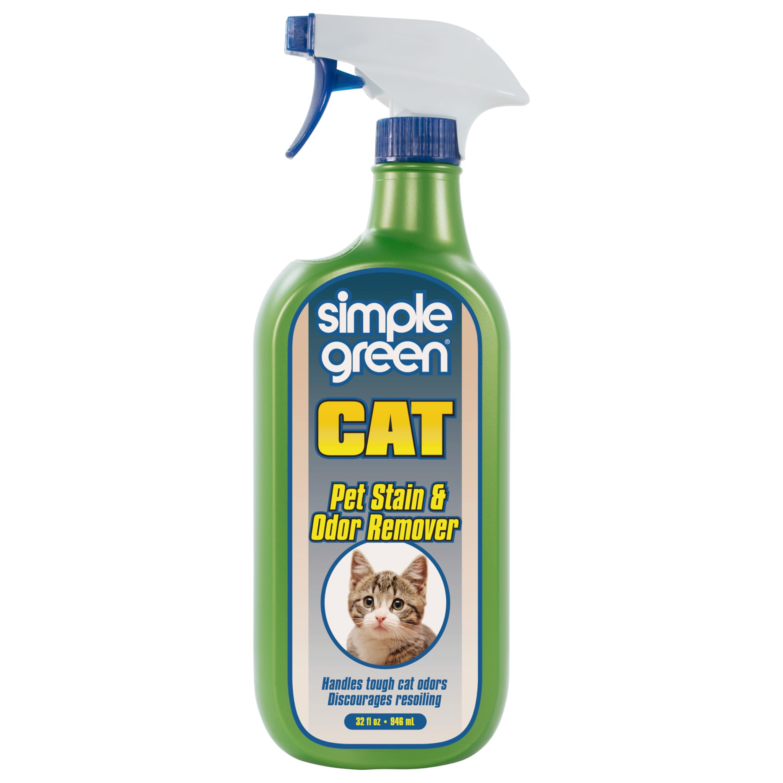 Simple Green – élimine taches et odeurs sur la bouteille, action rapide.