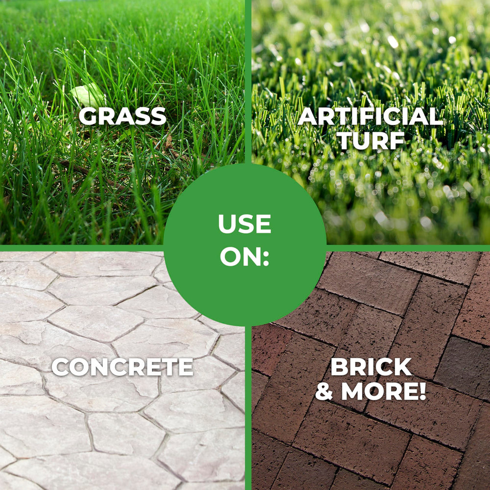 Terrasse nette après traitement avec Simple Green éliminateur d’odeurs extérieur.