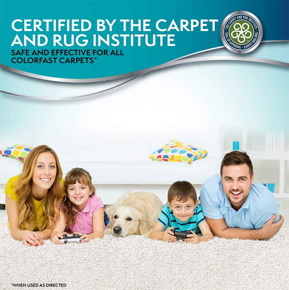 Simple Solution certifiée CRI garantit la sécurité des tapis colorfast.