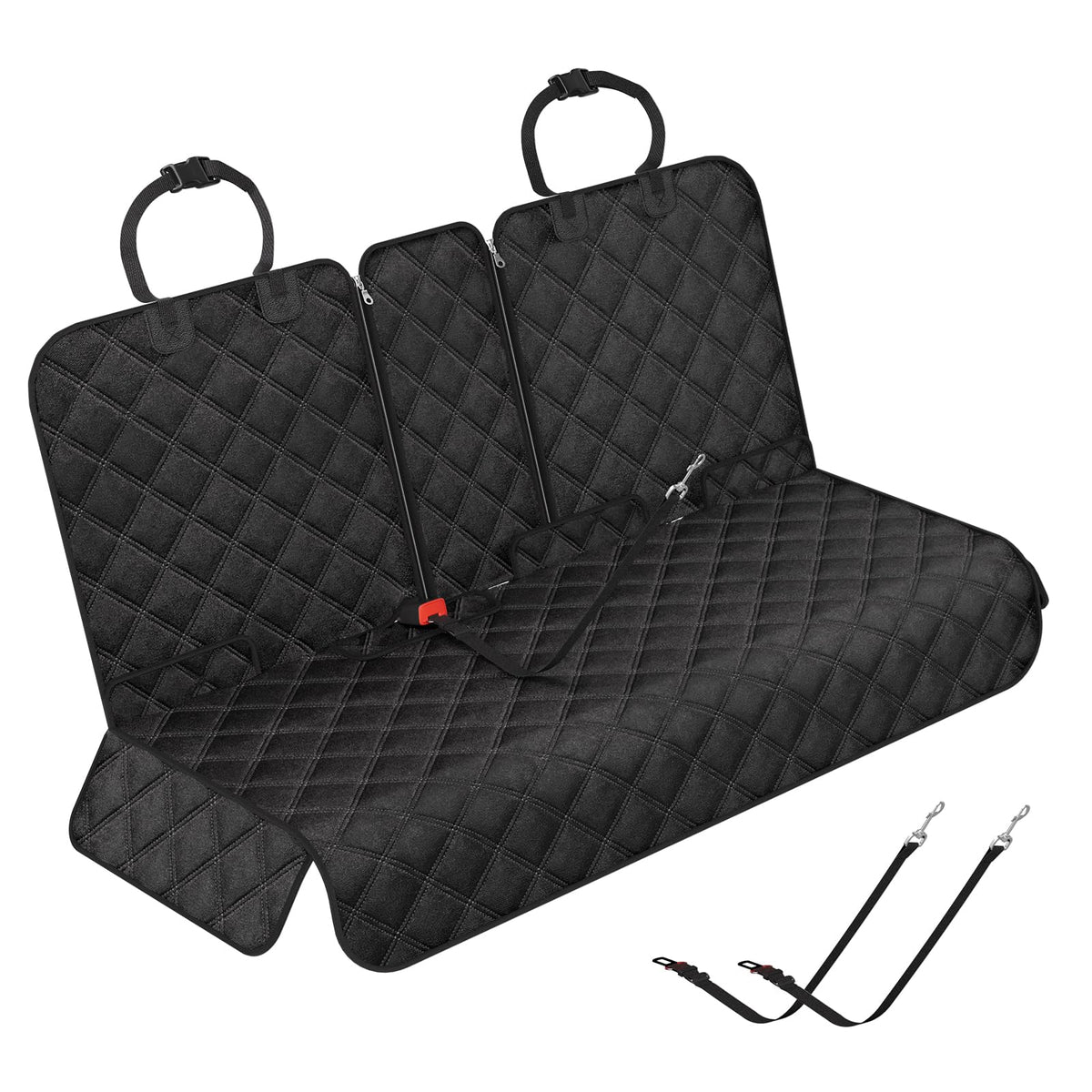 Simple Trending Housse siège arrière chien imperméable protège et reste en place.