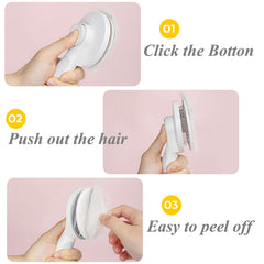 SimpleDot brosse slicker pelage-brillant, révèle un pelage sain et éclatant.