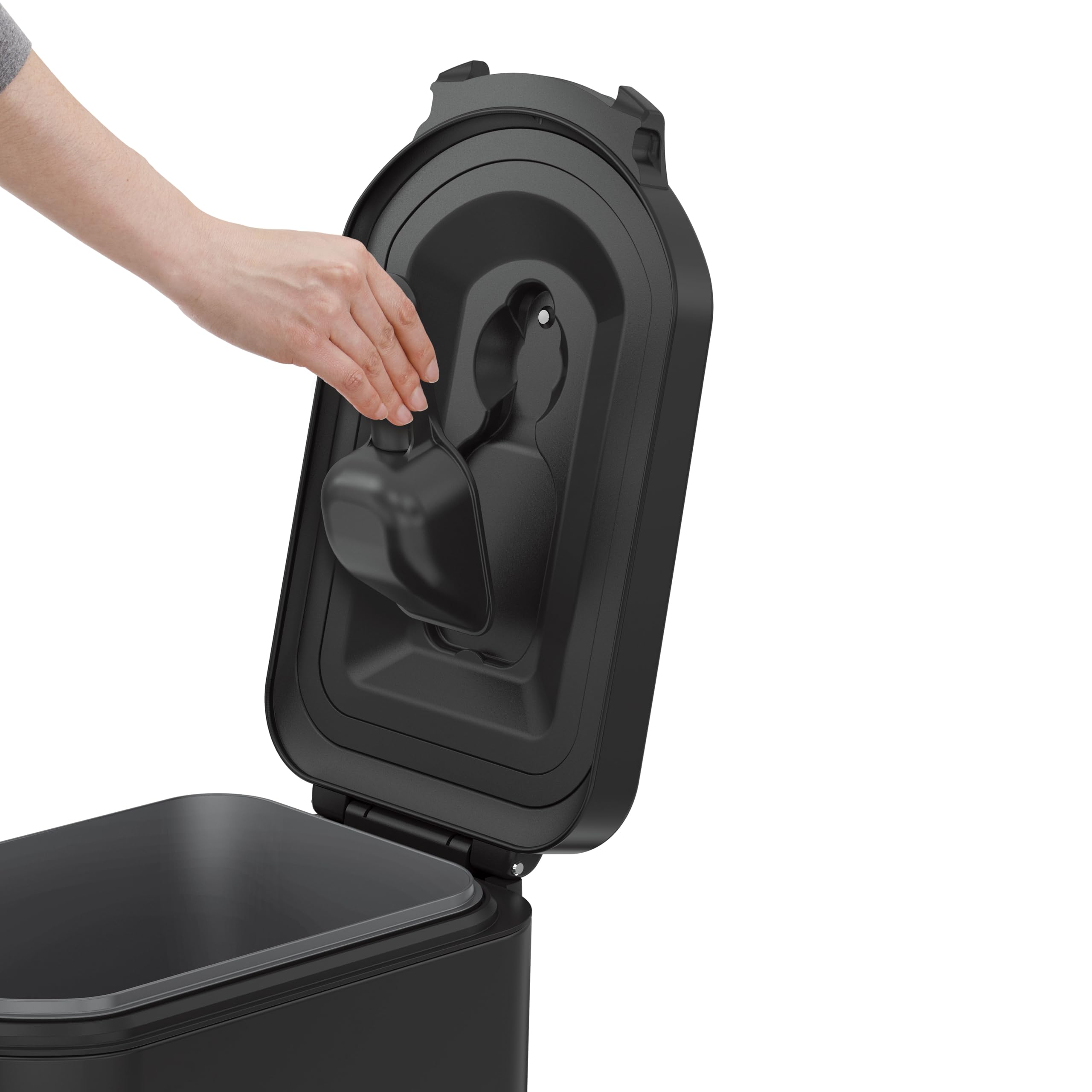 simplehuman poignée verrouillante et ergonomique, sécurité renforcée