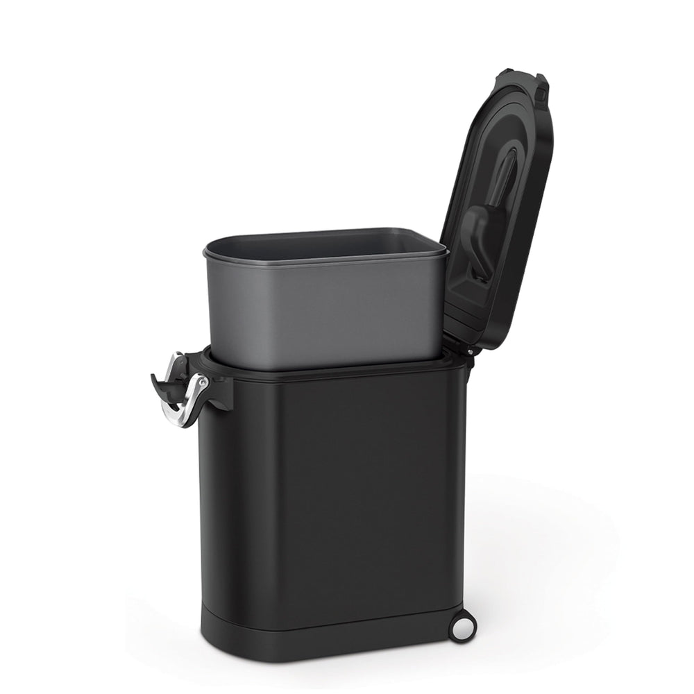 simplehuman seau intérieur sans BPA, amovible et facile à nettoyer