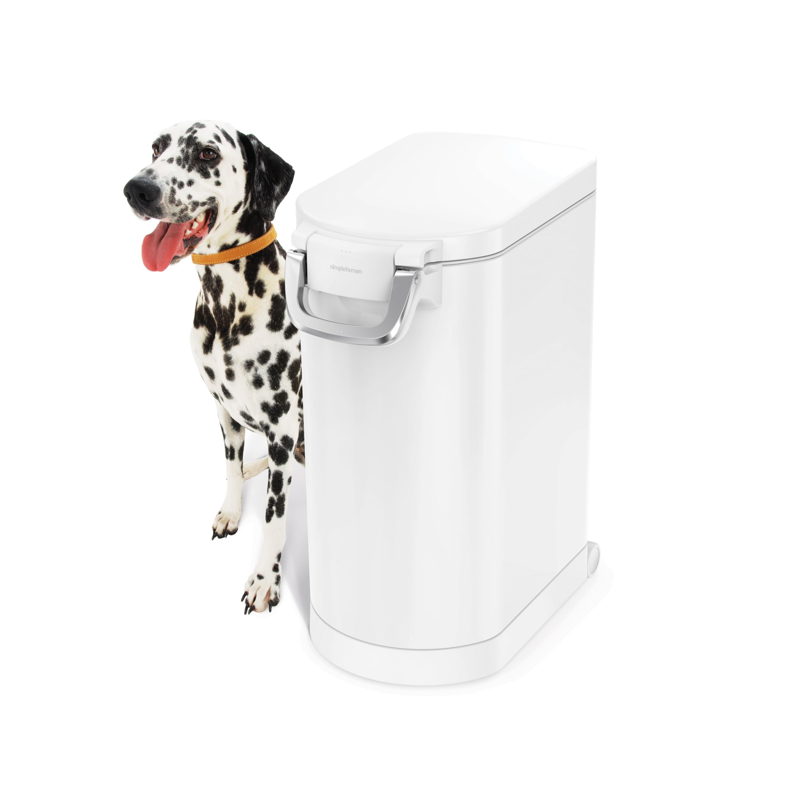 Couvercle hermétique avec joint silicone du simplehuman pour conserver la nourriture fraîche.