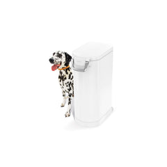 Conteneur simplehuman avec joint silicone pour une etancheite maximale.