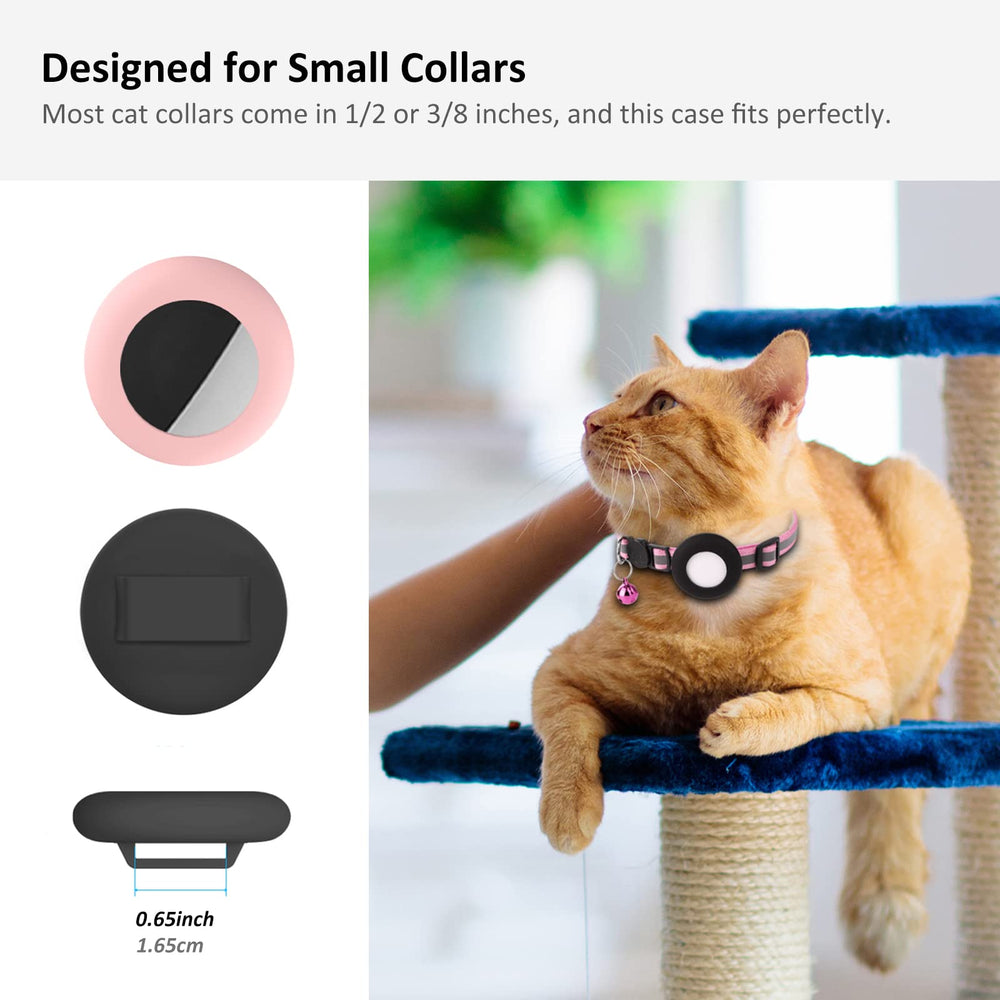 SimpleThings AirTag, collier chat lot de deux, pratique pour le suivi.