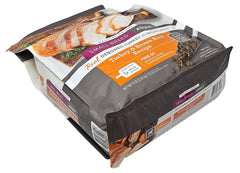 Étiquette-guide d’alimentation SIMPLY NOURISH sur le sac, conseils adaptés au poids