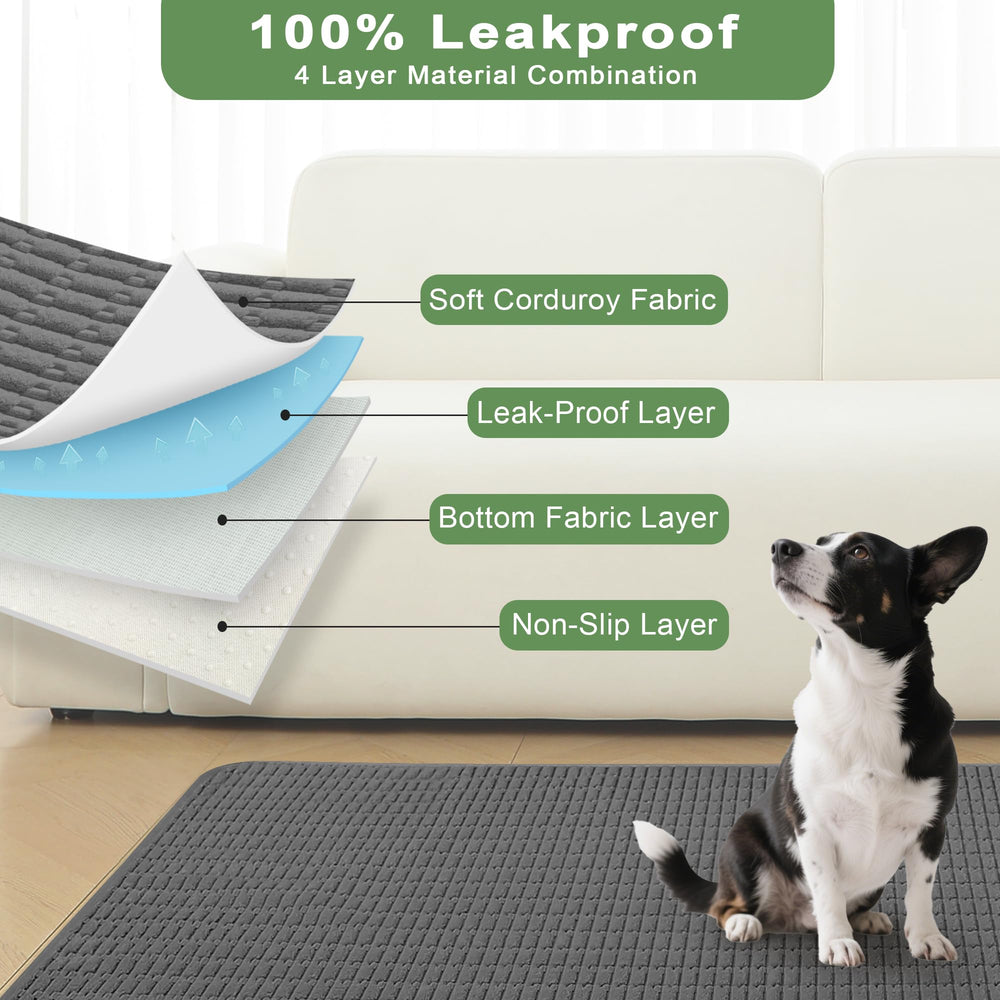 Sinotalent tapis-pipi réutilisable et lavable: entretien simple et durable.
