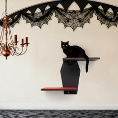Matelas feutre rouge amovible pour un nettoyage facile.